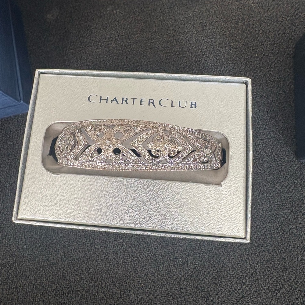 Charter Club Silver-Tone Bracelet